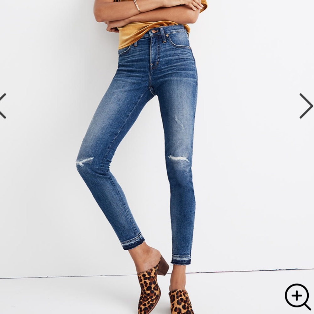 Madewell 9” Skinny Jeans